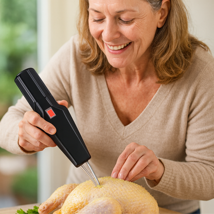 Spiumatrice Elettrica Portatile 220V – Rimuove le Piumette in Pochi Secondi