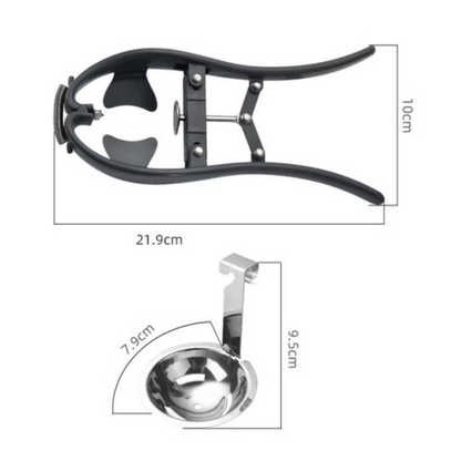 Il Separatore Di Gusci D'uovo Realizzato In Acciaio Inox E Plastica ABS