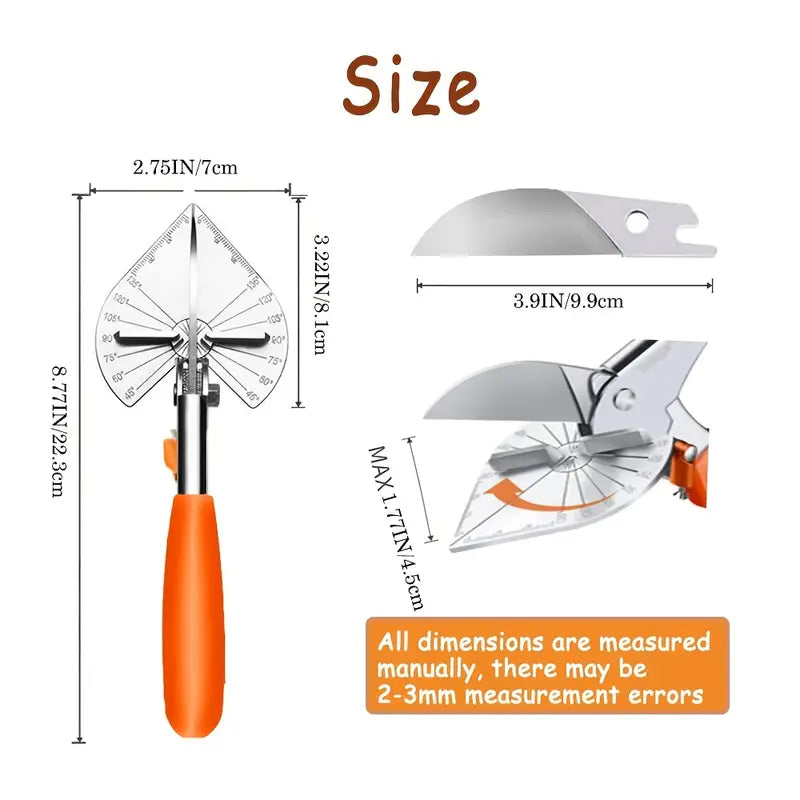 Taglierina multiangolare 45°-135°