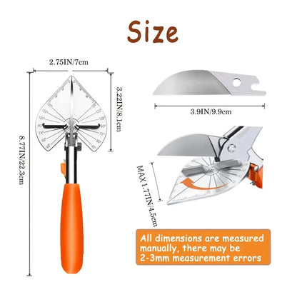 Taglierina multiangolare 45°-135°