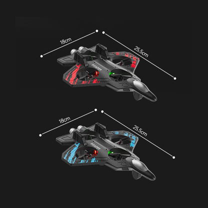 Aereo RC Multifunzione: Facile Da Pilotare, Altamente Resistente, Ultra Stabile E Dotato Di Luci LED