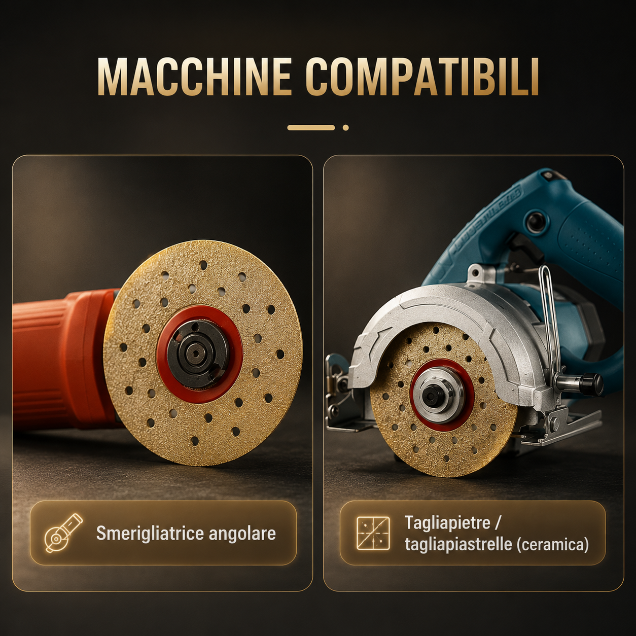🔥 Disco Di Taglio E Sbavatura Diamantato Multifunzione Premium
