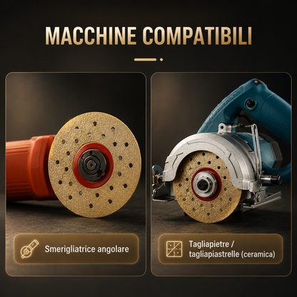 🔥 Disco Di Taglio E Sbavatura Diamantato Multifunzione Premium