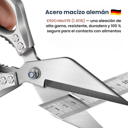 Forbici grandi con lama a forma di diamante, realizzate in acciaio inossidabile massiccio importato dalla Germania