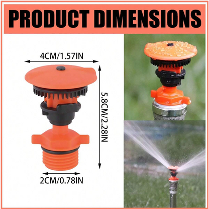 360 gradi di nebulizzazione ugello irrigazione giardino sistema di irrigazione Sprinklers spruzzatore ugello strumento per l'azienda agricola serra forniture