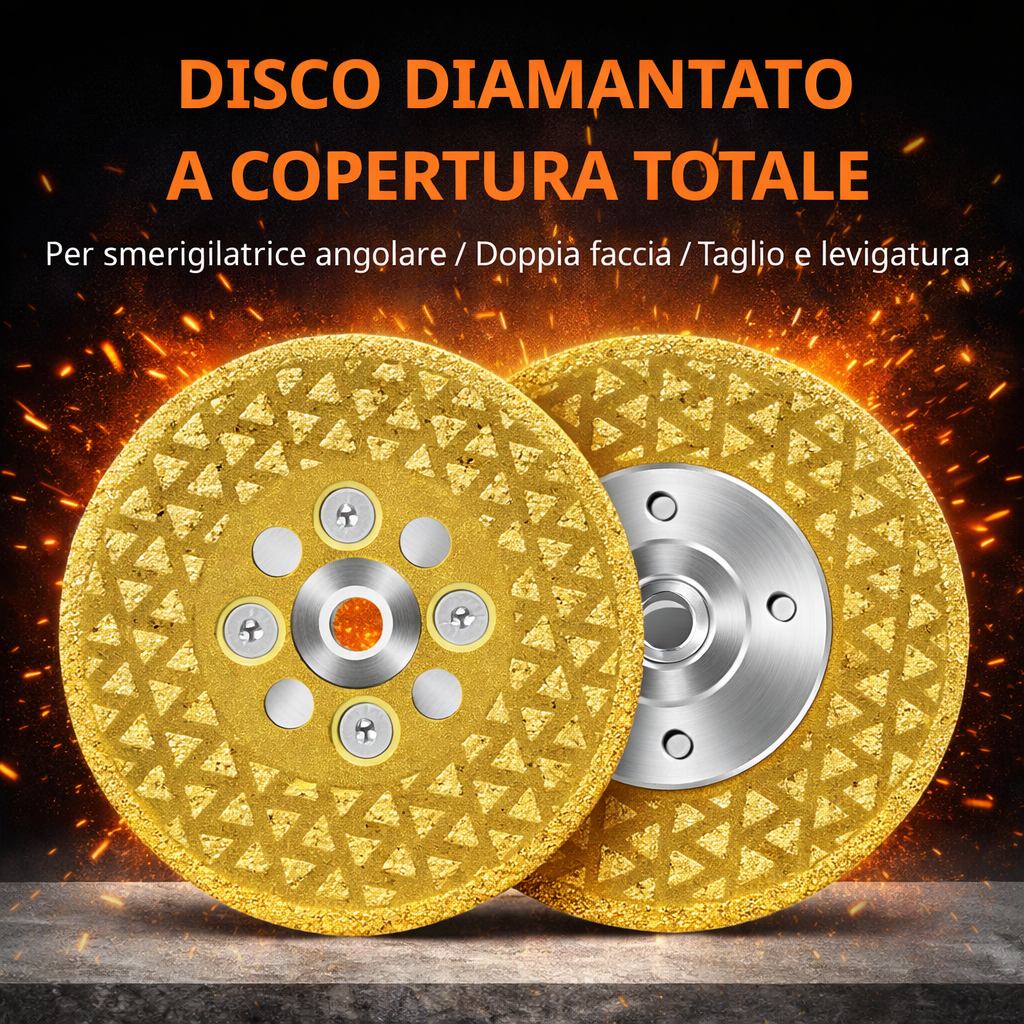 Disco Diamantato 5 in 1 – Taglia e Leviga Tutti i Materiali