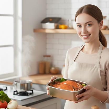 Contenitore per alimenti in acciaio 316 + sottovuoto – Freschezza garantita al 100%