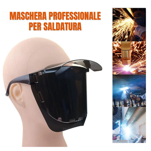 Nuovi Occhiali da Saldatura Visiera Completa Portatile Maschera da Saldatura Elettrica Laser Scudo a Forte Luce Specifico per Saldatori