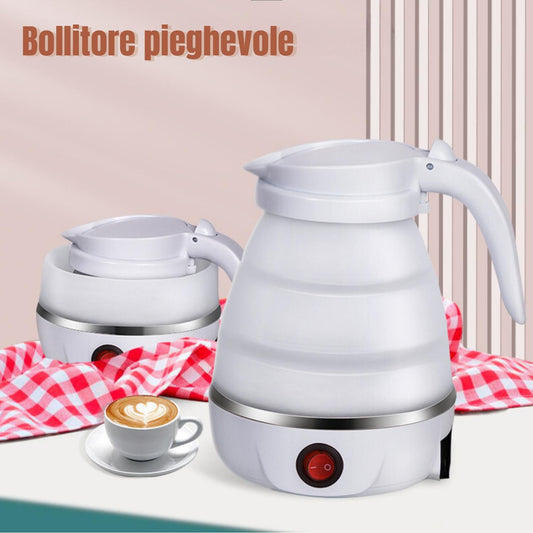 Bollitore Elettrico Pieghevole Da Viaggio Da 600ml, Bollitura Rapida, Design Portatile, Funzione Anti-Secchezza, Accessorio Da Cucina
