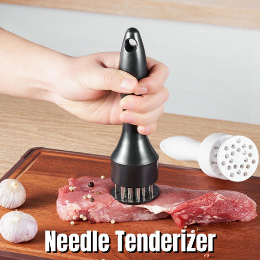 Tenditore Ad Aghi Per Carne In Acciaio Inox Con 21 Lame - Tenditore Per Carne Facile E Veloce