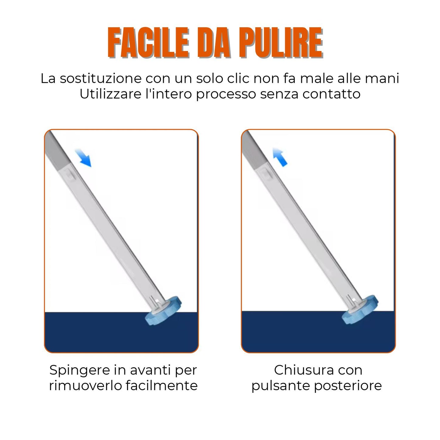 1 Set Di Spazzole MonousoDi Alta Qualità Con 12 Testine Sostituibili