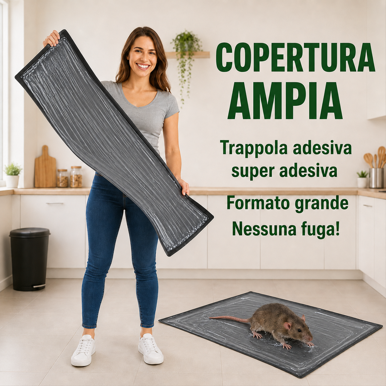 Trappole Adesive Professionali – Extra Grandi per Catturare Più Velocemente