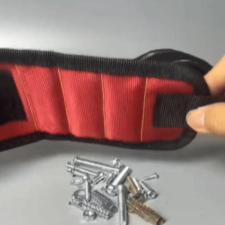 Bracciale magnetico porta viti e attrezzi