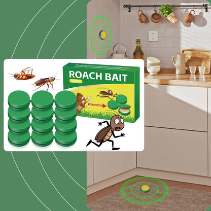 Set Di Esche Biologiche Per Scarafaggi – Azione Rapida, Senza Odore, Non Tossico, Sicuro Per Bambini E Animali Domestici