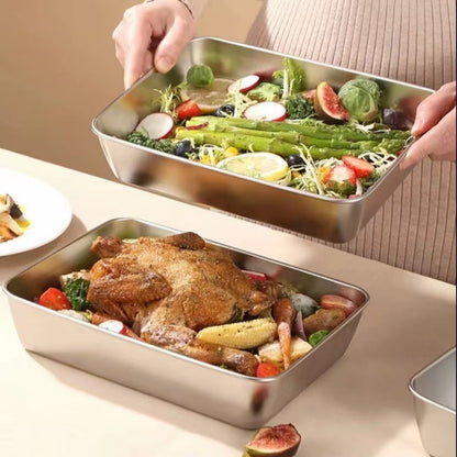 Contenitore ermetico in acciaio inox 304: cibo fresco più a lungo, sicuro e senza odori.