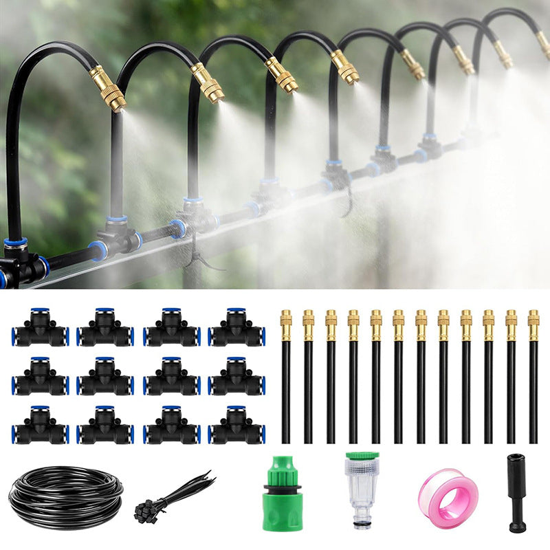 Irrigatore automatico a 360° con nebulizzazione e raffreddamento