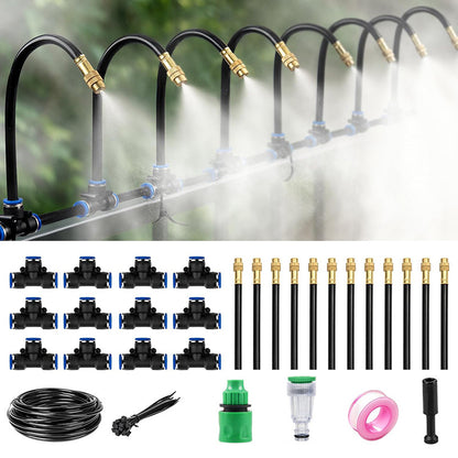 Irrigatore automatico a 360° con nebulizzazione e raffreddamento