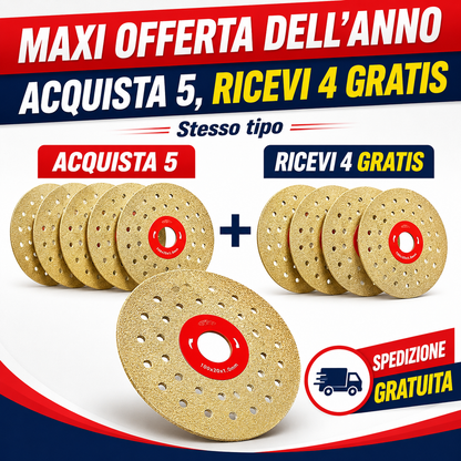Disco Di Taglio E Sbavatura Diamantato Multifunzione Premium
