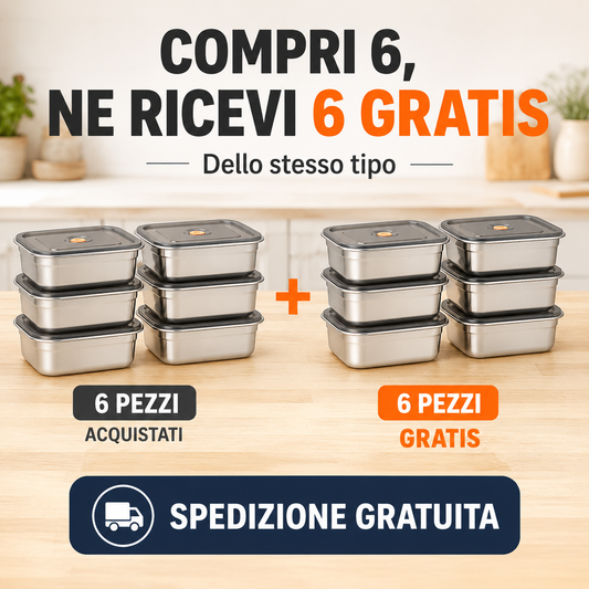 Vassoio in acciaio inossidabile 316 – Soluzione sicura e pratica per conservare gli alimenti (19x14x6cm)