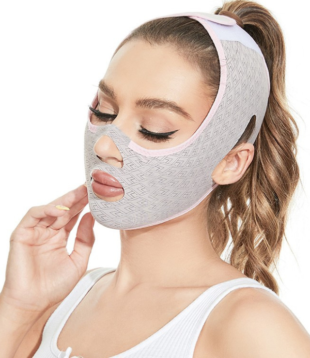 Maschera di bellezza per il sonno per scolpire il viso