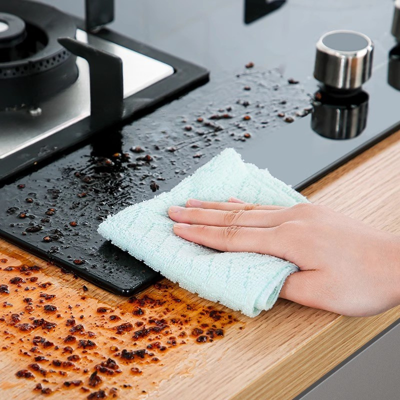 Asciugamani In Microfibra Strappabili – Rotolo Spesso A Doppio Uso Per Una Pulizia Facile