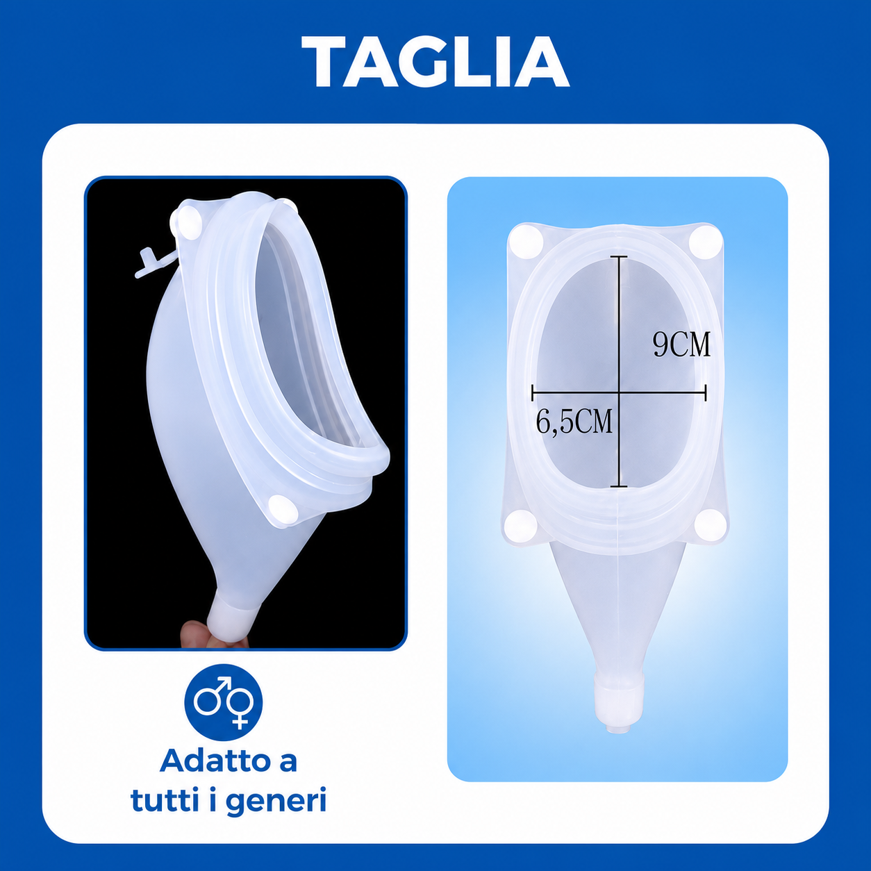Intimo Medico Riutilizzabile Per Raccolta Urine