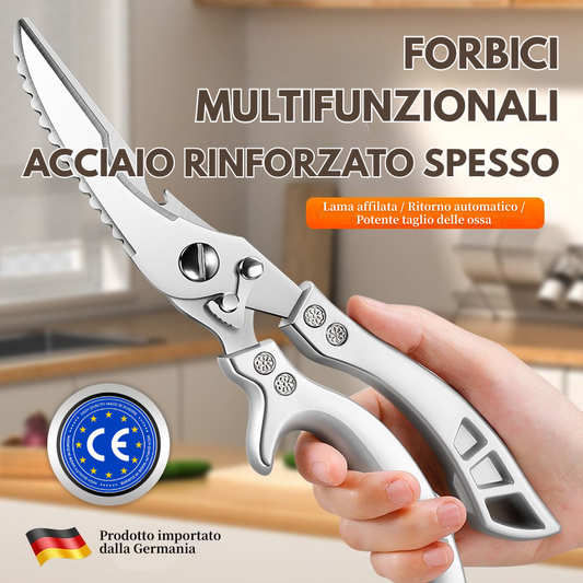 Forbici Professionali Multifunzionali in Acciaio Inossidabile di Alta Qualità con Blocco di Sicurezza – Forbici Professionali per il Taglio delle Ossa