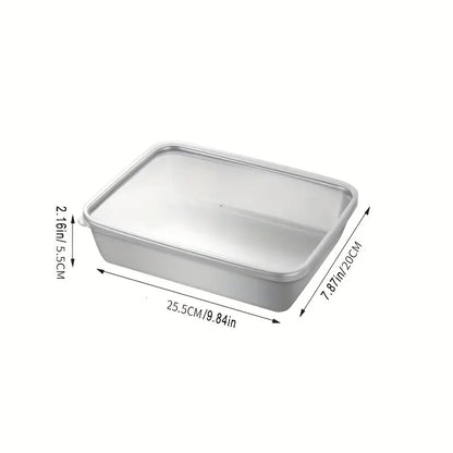 Contenitori in Acciaio Inox 304: frigo ordinato e cibo fresco per settimane (DRAFT)