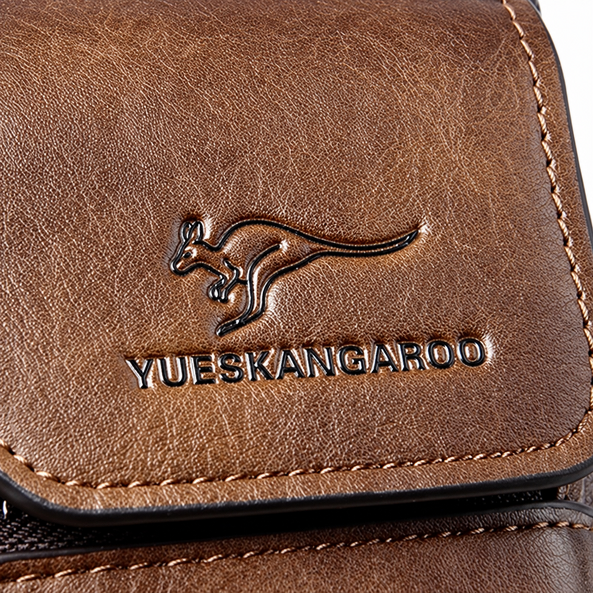 Borsa A Tracolla Da Uomo In Pelle Vintage