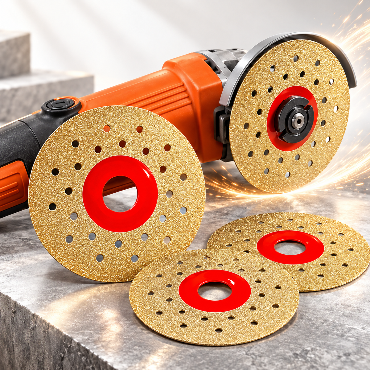 Disco Diamantato 5 in 1 – Taglia, Leviga e Rifinisce