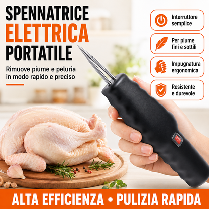 Spiumatrice Portatile E Manuale Per Pollame