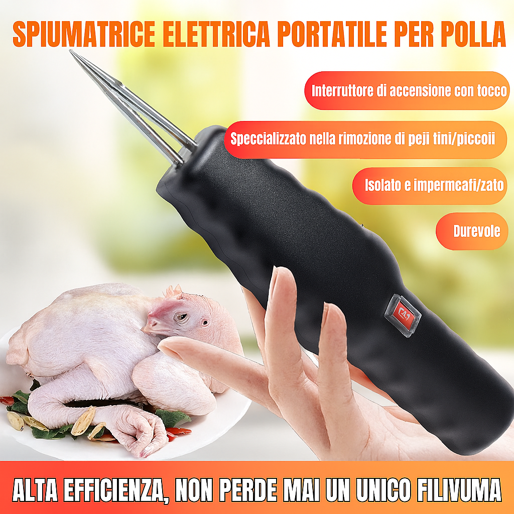 Spiumatrice Portatile E Manuale Per Pollame