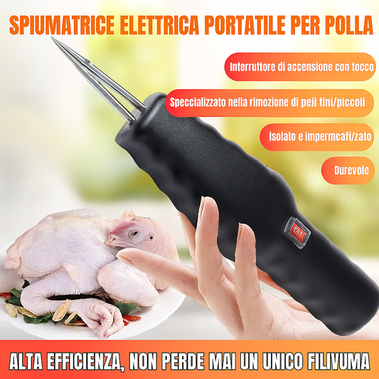 Spiumatrice Portatile E Manuale Per Pollame