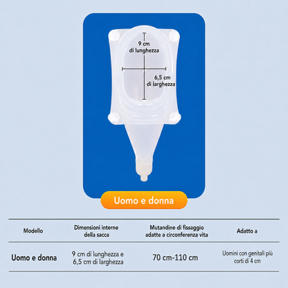 Intimo Medico Riutilizzabile Per Raccolta Urine