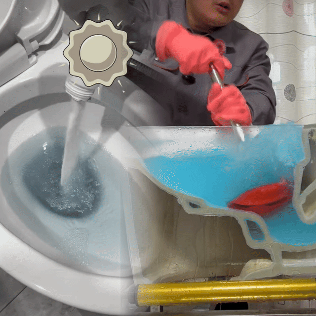 POTENTE COMPRESSORE D'ARIA PER STURARE I WC, SENZA BISOGNO DI CHIAMARE L'IDRAULICO