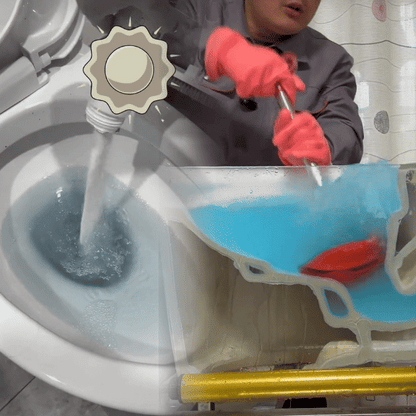 POTENTE COMPRESSORE D'ARIA PER STURARE I WC, SENZA BISOGNO DI CHIAMARE L'IDRAULICO