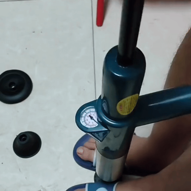 POTENTE COMPRESSORE D'ARIA PER STURARE I WC, SENZA BISOGNO DI CHIAMARE L'IDRAULICO