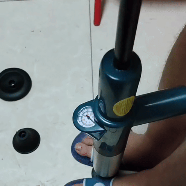 POTENTE COMPRESSORE D'ARIA PER STURARE I WC, SENZA BISOGNO DI CHIAMARE L'IDRAULICO